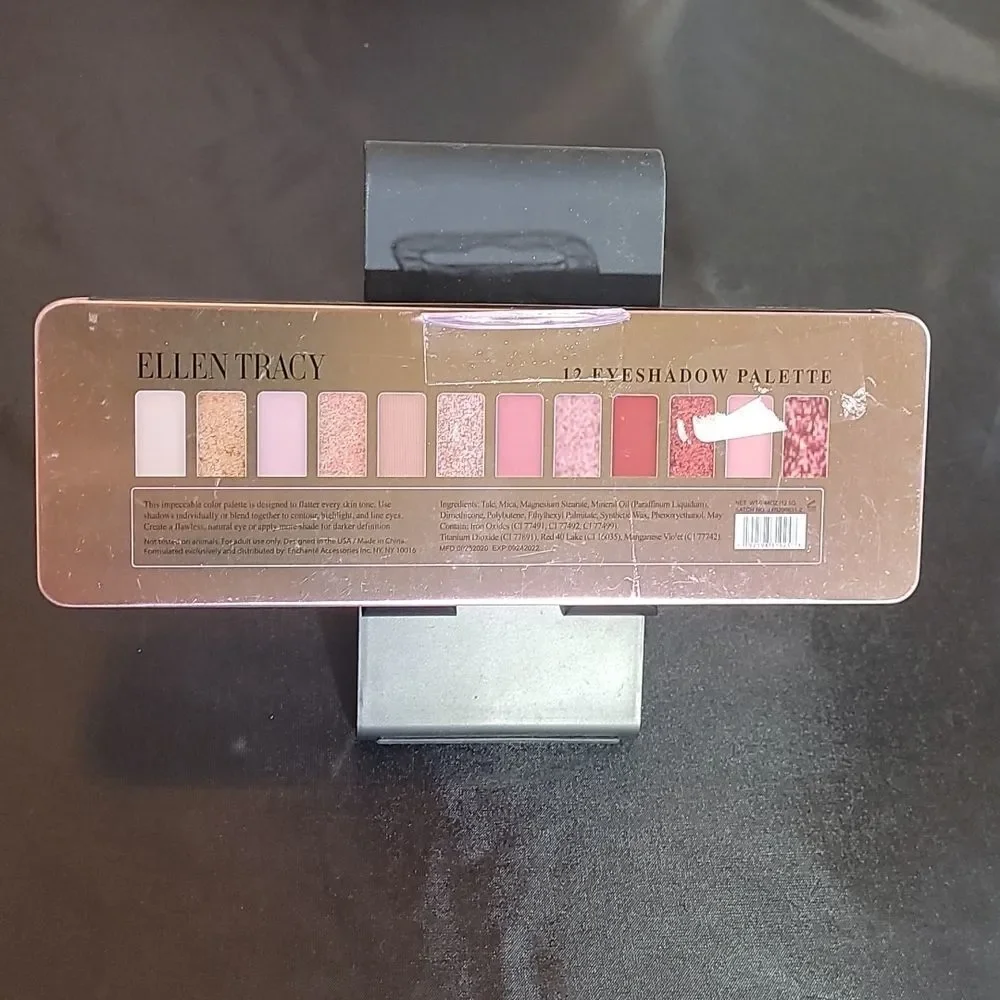 BRAND NEW ELLEN TRACY 12 EYESHADOW PALETTE